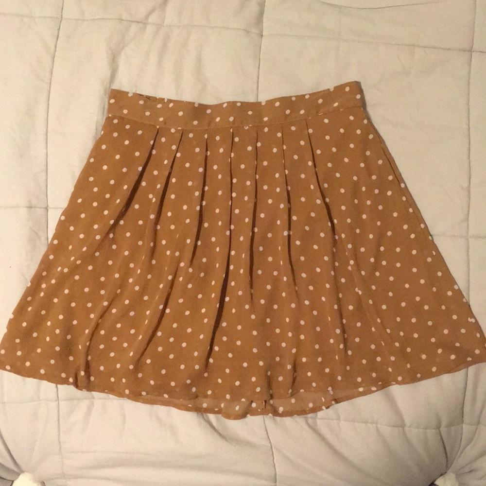 Polka dot skater skirt